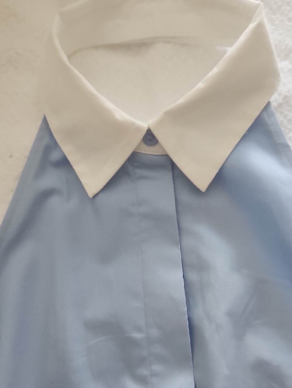 Sloane Cotton Button-Up Halter Dress NEW - Picture 9 of 12